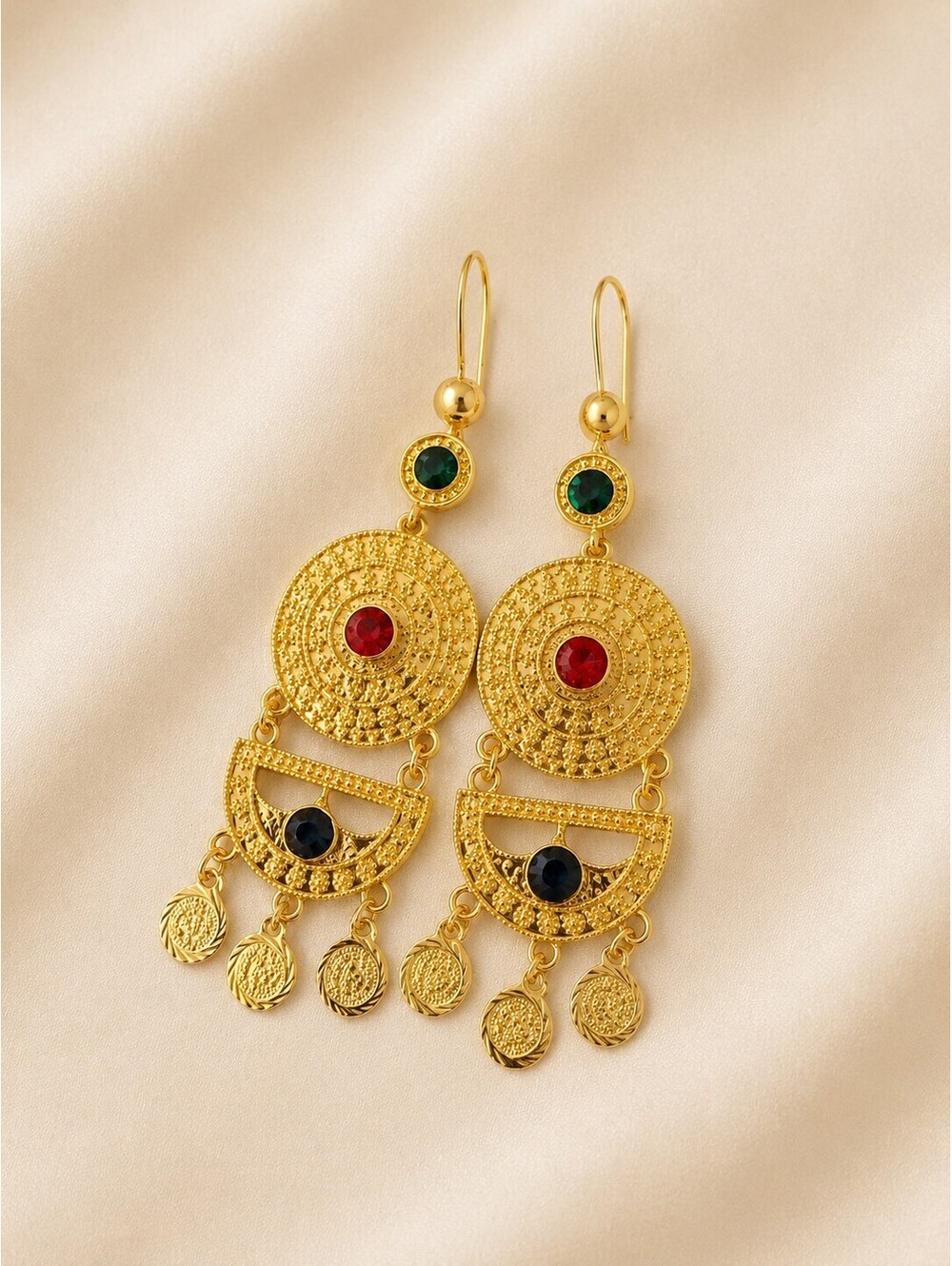 Gold Chandelier Earrings